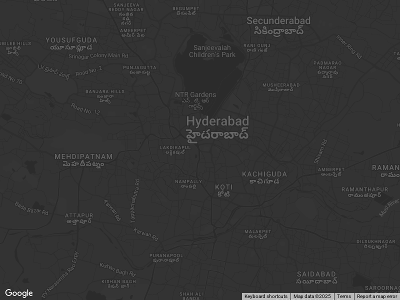 Hyderabad Map